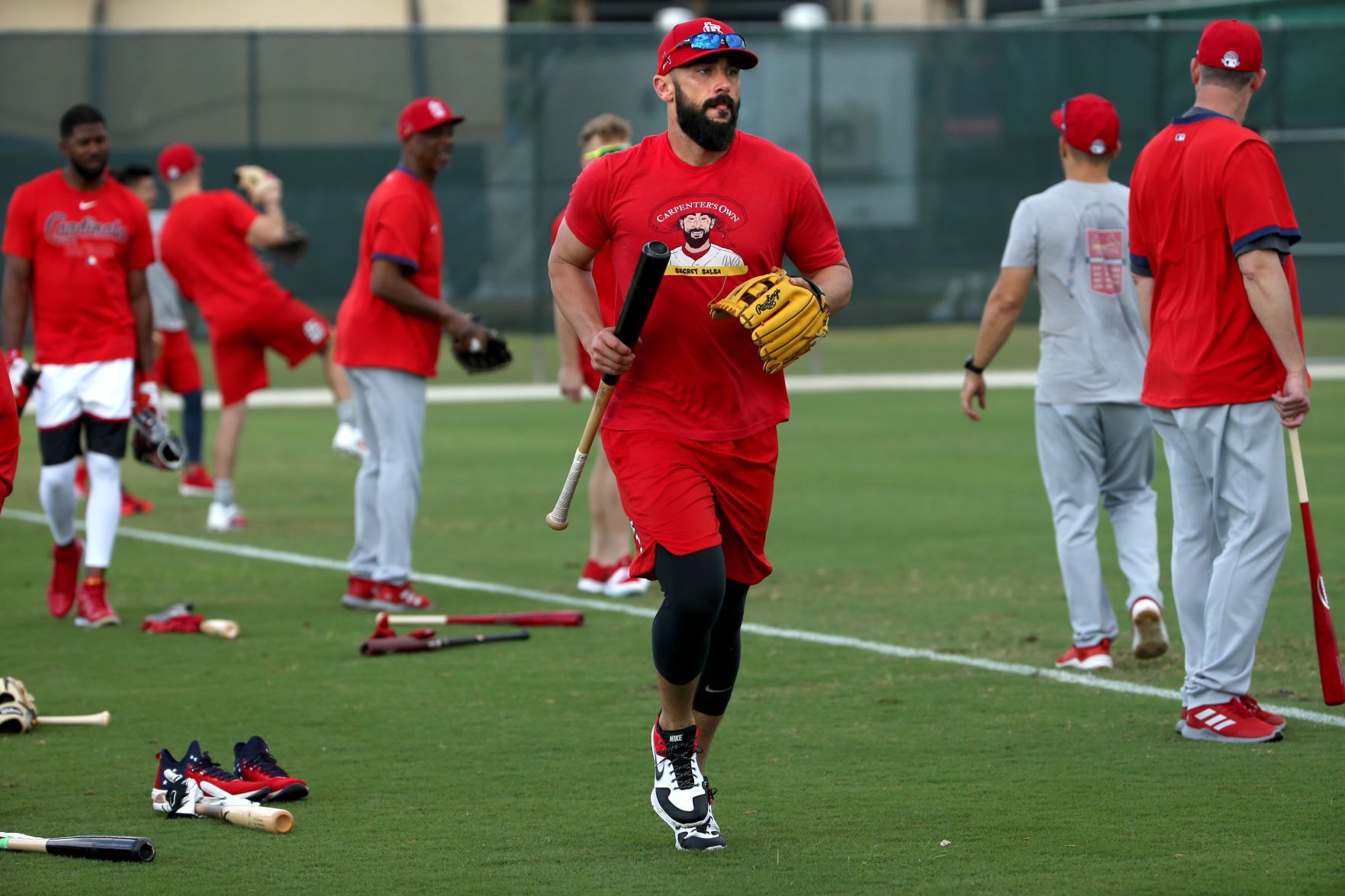 Thursday workout at Cardinals spring training